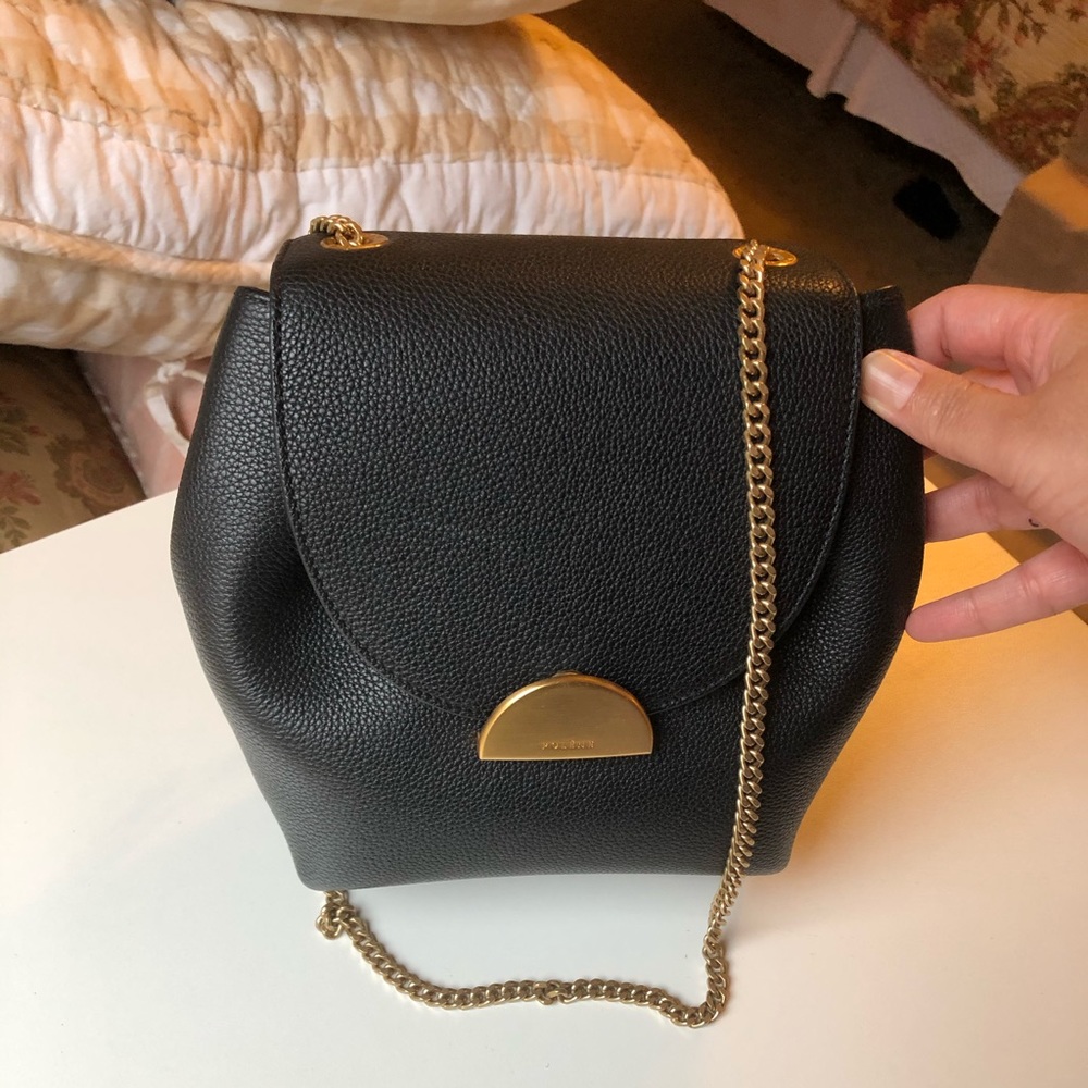 Polene Pebbled Grain Leather Bag